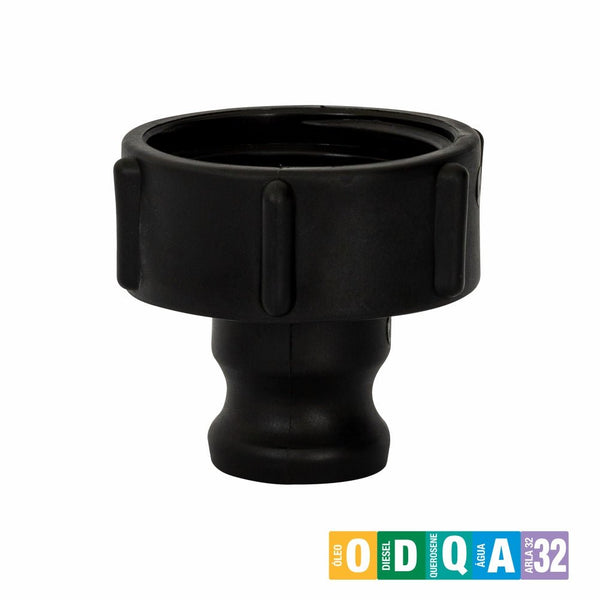 0808 - Adaptador camlock para IBC - LUPUS LUBRIFICAÇÃO E ABASTECIMENTO - 0808