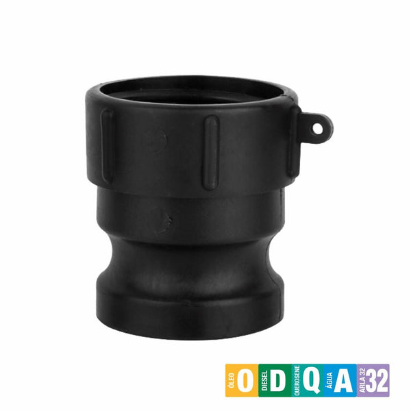 0810 - Adaptador camlock para IBC - LUPUS LUBRIFICAÇÃO E ABASTECIMENTO - 0810