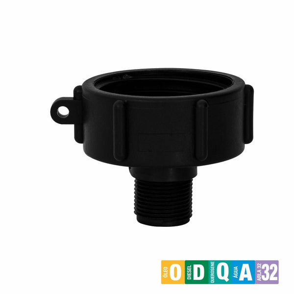 0812 - Adaptador para IBC em Polietileno - LUPUS LUBRIFICAÇÃO E ABASTECIMENTO - 0812