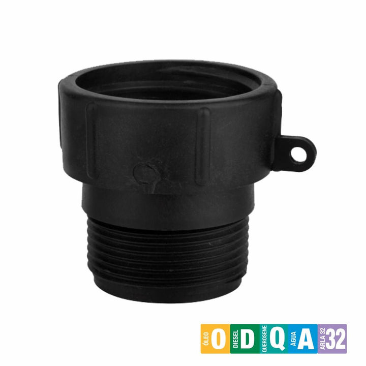 0814 - Adaptador para IBC em Polietileno - LUPUS LUBRIFICAÇÃO E ABASTECIMENTO - 0814