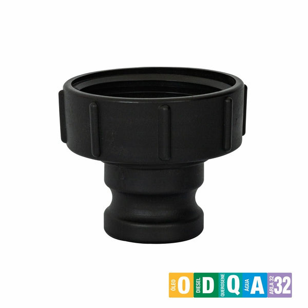 0818 - Adaptador camlock para IBC - LUPUS LUBRIFICAÇÃO E ABASTECIMENTO - 0818