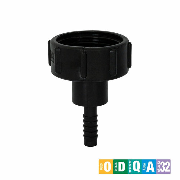 0823 - Adaptador espigão para IBC em Polietileno - LUPUS LUBRIFICAÇÃO E ABASTECIMENTO - 0823