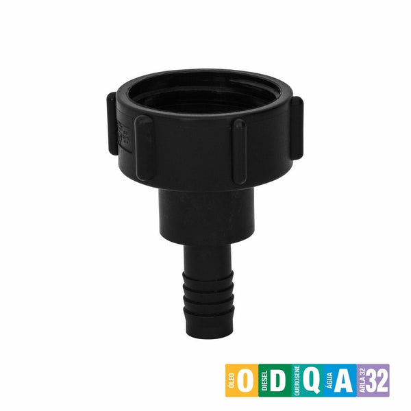 0824 - Adaptador espigão para IBC em Polietileno - LUPUS LUBRIFICAÇÃO E ABASTECIMENTO - 0824