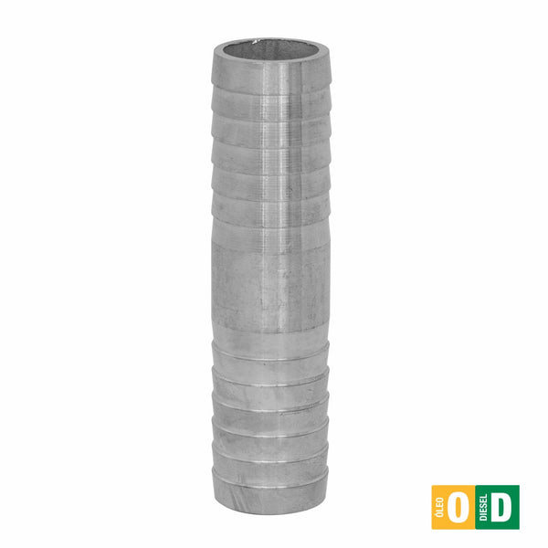 1102 - Emenda em aço inox 304 - LUPUS LUBRIFICAÇÃO E ABASTECIMENTO - 1102