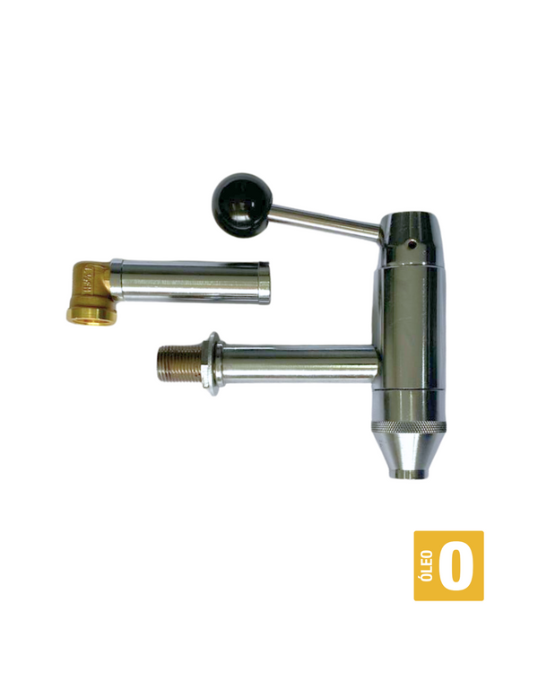 1974W-M Torneira para abastecimento lubrificantes - (F) 1/2" X E.M.1-2POL