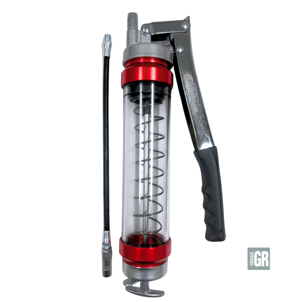 2015 - GW02 - Bomba para Graxa com extensão flexível - Vermelho