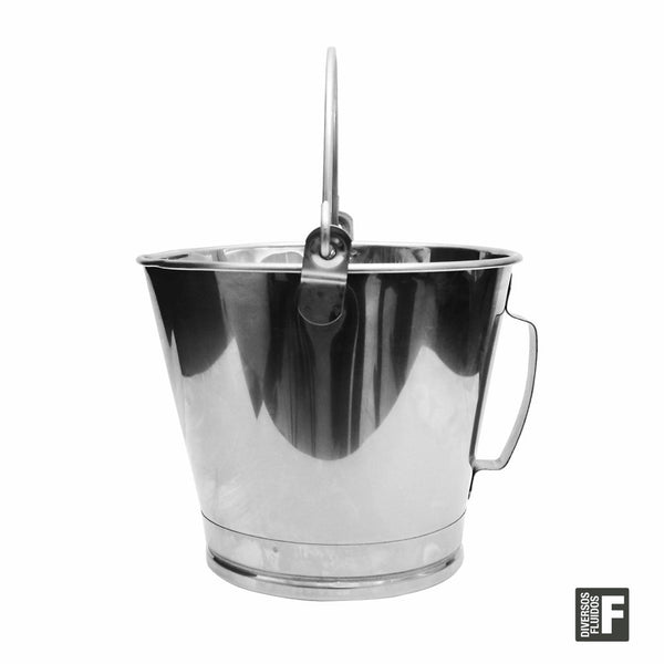 2043W - Balde graduado em aço inox - LUPUS LUBRIFICAÇÃO E ABASTECIMENTO - 2043W