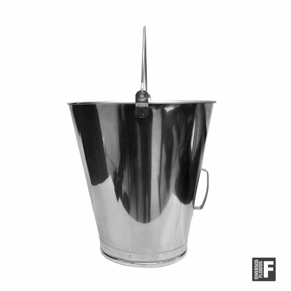 2044W - Balde graduado em aço inox - LUPUS LUBRIFICAÇÃO E ABASTECIMENTO - 2044W