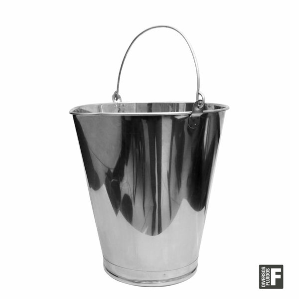 2045W - Balde graduado em aço inox - LUPUS LUBRIFICAÇÃO E ABASTECIMENTO - 2045W