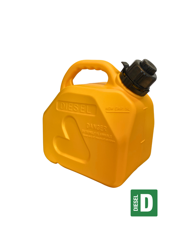 2081W - UNIDADE DE ABASTECIMENTO MANUAL PARA TRANSFERENCIA DE DIESEL - CAP. 5L - AMARELO