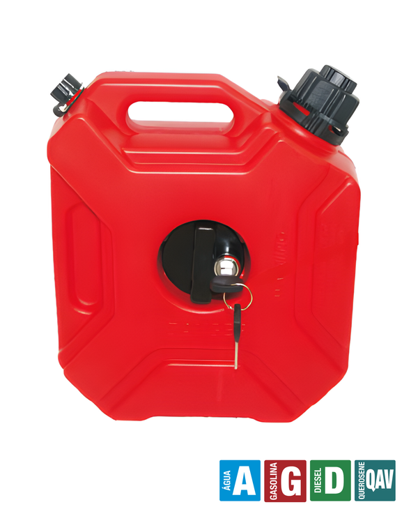 2087W - UNIDADE DE ABASTECIMENTO MANUAL PARA TRANSFERENCIA DE GASOLINA OFF-ROAD - CAP. 5L - VERMELHO
