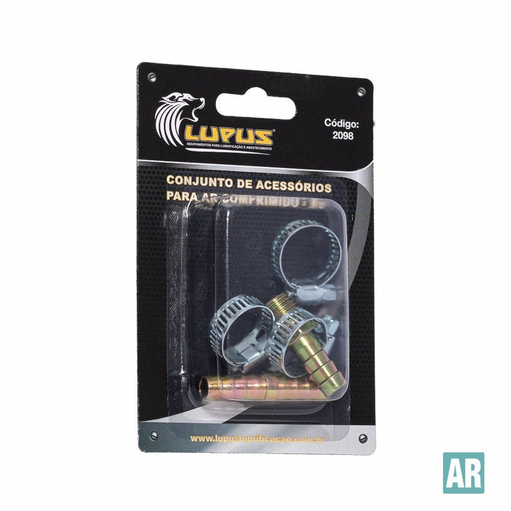 2098 - Conjunto de acessórios para ar comprimido - LUPUS LUBRIFICAÇÃO E ABASTECIMENTO - 2098