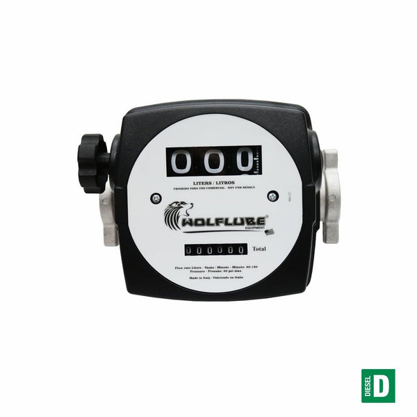 2100W - 3DG - Medidor mecânico giratório - LUPUS LUBRIFICAÇÃO E ABASTECIMENTO - 2100W - 3DG