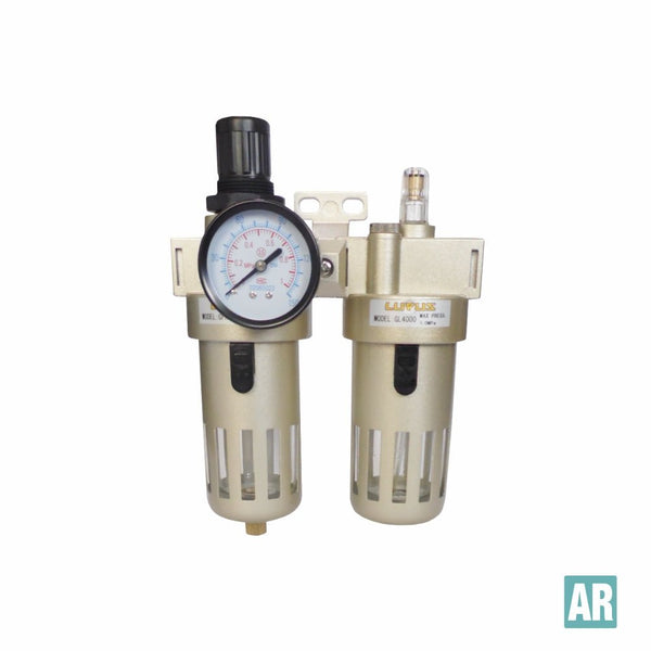 9000 - FE - Conjunto preparador de ar 1/2" - LUPUS LUBRIFICAÇÃO E ABASTECIMENTO - 9000 - FE