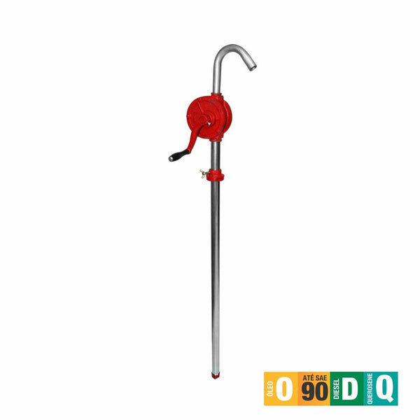 9008 - Bomba de transferência manual rotativa - LUPUS LUBRIFICAÇÃO E ABASTECIMENTO - 9008