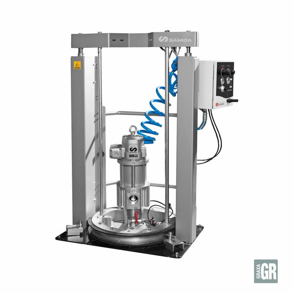 9110 - G - Propulsora Pneumática com elevador para compactação - LUPUS LUBRIFICAÇÃO E ABASTECIMENTO - 9110 - G