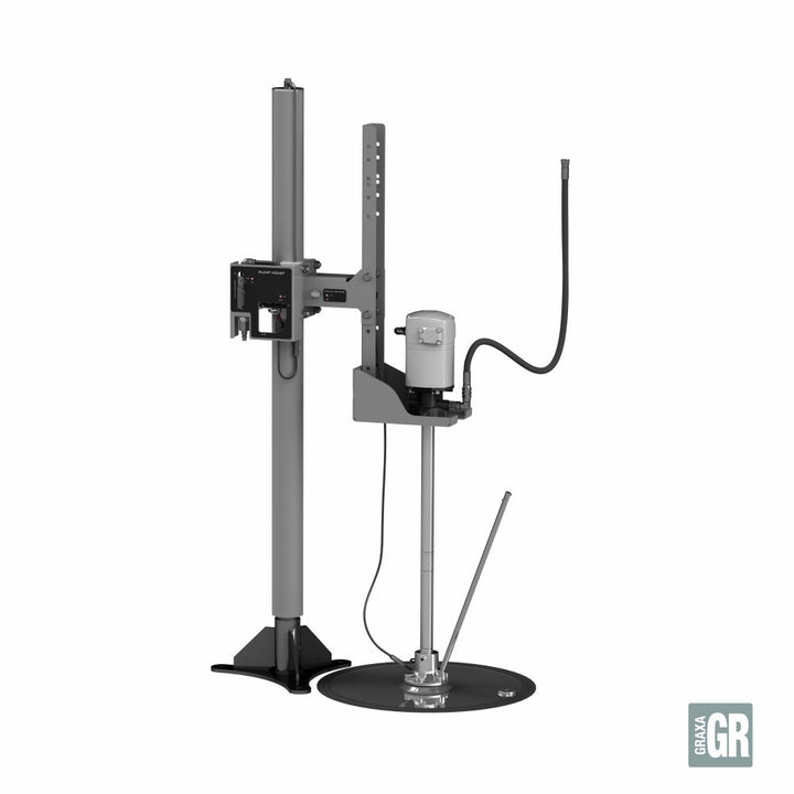 9110 - P - Elevador fixo pneumático para compactação de graxa - LUPUS LUBRIFICAÇÃO E ABASTECIMENTO - 9110 - P