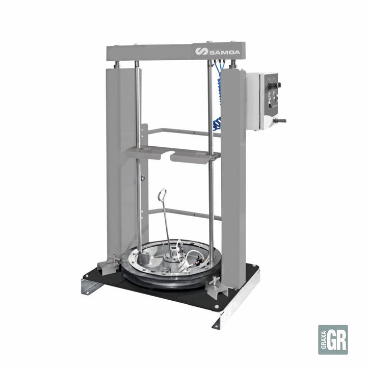 9110 - S - Elevador fixo pneumático para compactação de graxa - LUPUS LUBRIFICAÇÃO E ABASTECIMENTO - 9110 - S