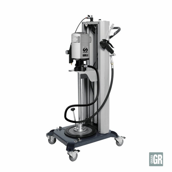 9110 - VS - Elevador móvel pneumático para compactação de graxa - LUPUS LUBRIFICAÇÃO E ABASTECIMENTO - 9110 - VS