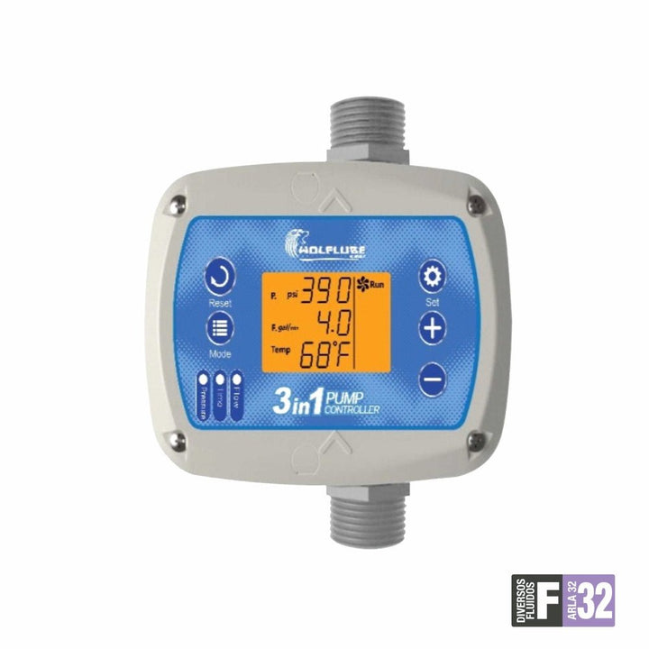 9550 - Controlador de pressão com medidor de temperatura - LUPUS LUBRIFICAÇÃO E ABASTECIMENTO - 9550