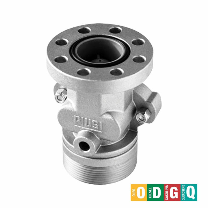 9931 - Conector flangeado c/ válvula integrada para tambores - LUPUS LUBRIFICAÇÃO E ABASTECIMENTO - 9931