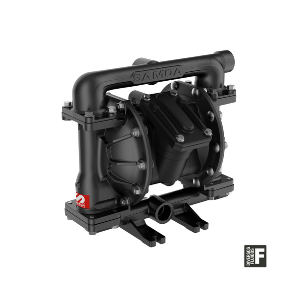 DS9021 - Bomba de duplo diafragma - ATEX 200LPM - SANTOPRENE